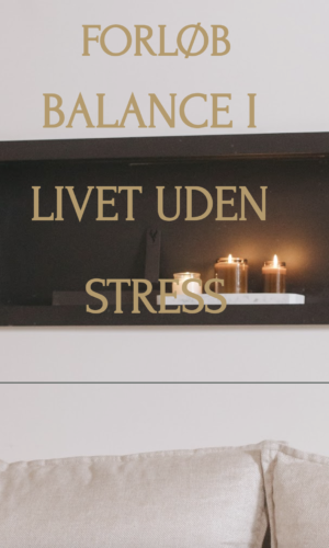 Mentoring forløb 1:1 "Balance i livet" uden stress